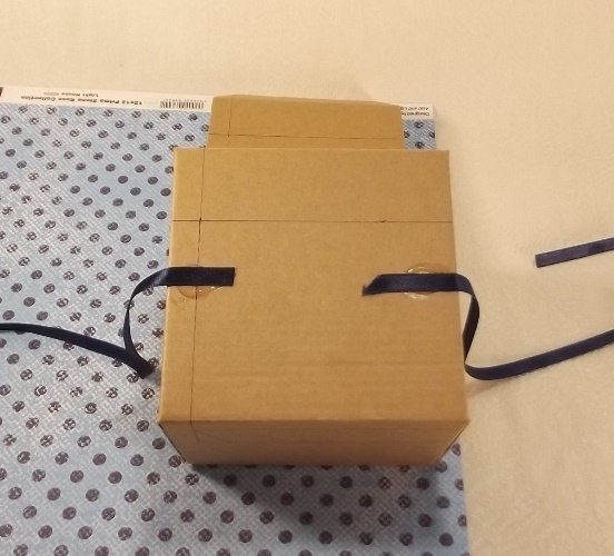 Подарочная коробочка за 30 минут