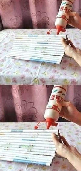 Тумбочка из газет