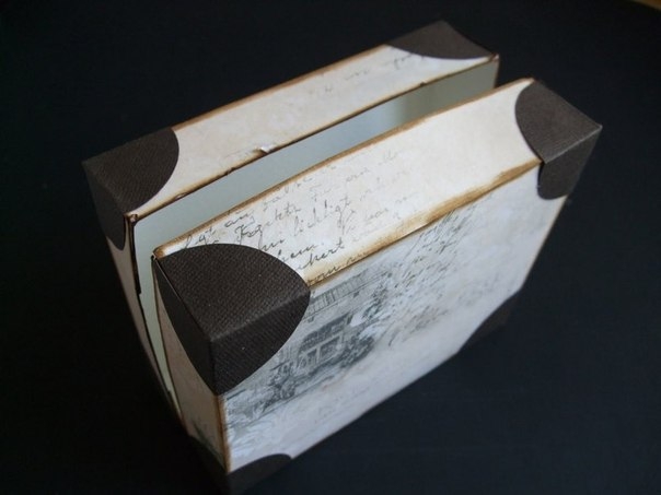 Саквояж для подарка. Мастер-класс.