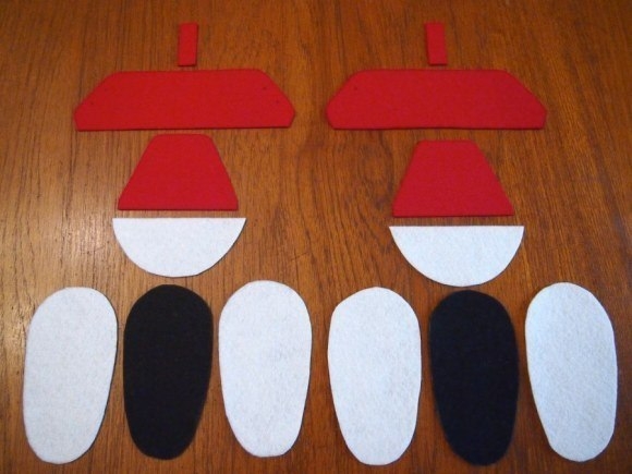 Кеды из фетра