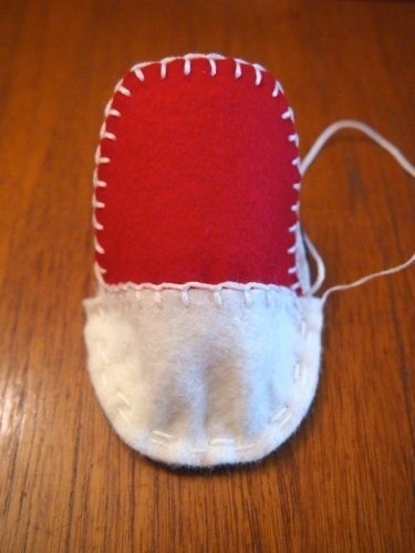 Кеды из фетра