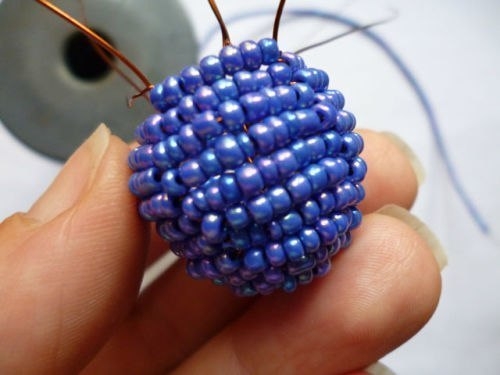 Мастер-класс Виноград из бисера