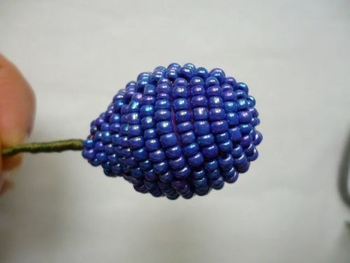 Мастер-класс Виноград из бисера