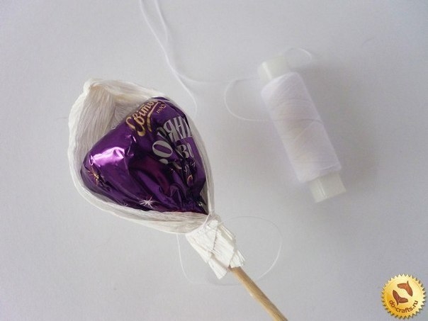 Букет из конфет