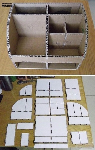 Как из картона сделать шкатулку для хранения мелочей