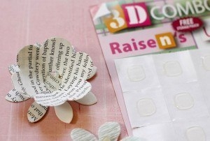 Декор бумажной люстры из Ikea