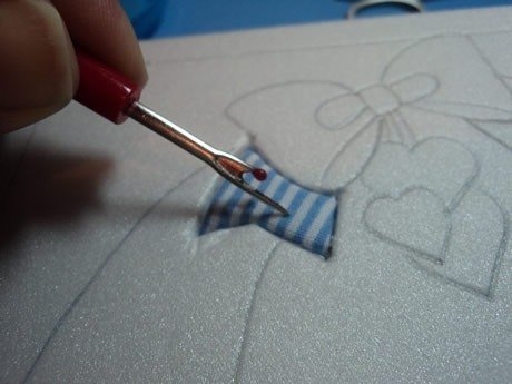 Пэчворк без иголок (основа - пенопласт)