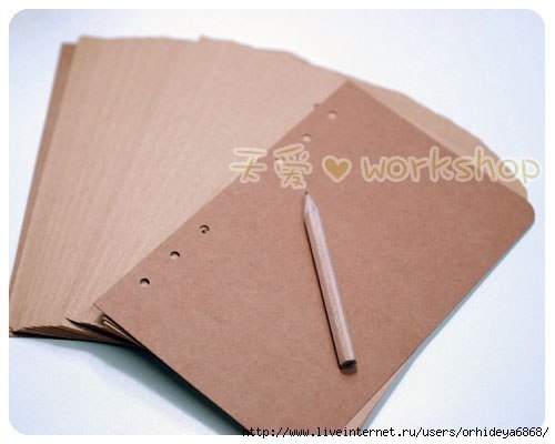 Оригинальные блокноты своими руками
