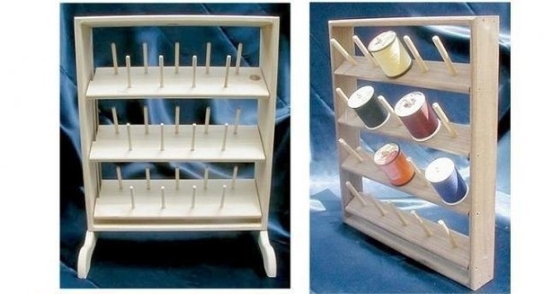 Чем больше  шьешь, тем больше накапливается ниток разных цветов и оттенков.