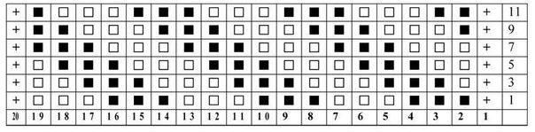 Мужской шарф Диагонали