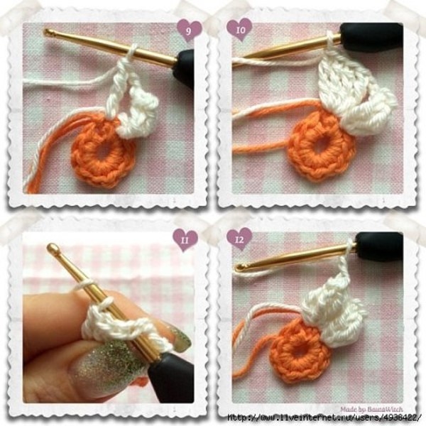 Ромашка в квадрате