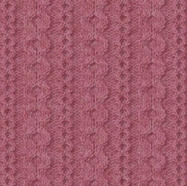 Нежные рельефные узоры спицами. Вяжем?