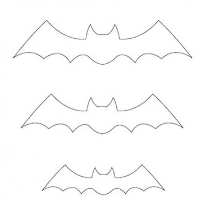 Декор дома на Хэллоуин. Летучие мыши: идеи и Шаблоны.