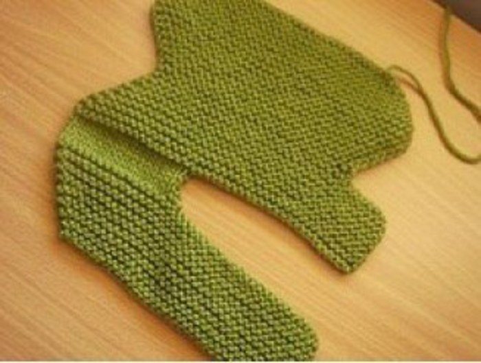 Вязание тапочек двумя спицами начиная с подошвы