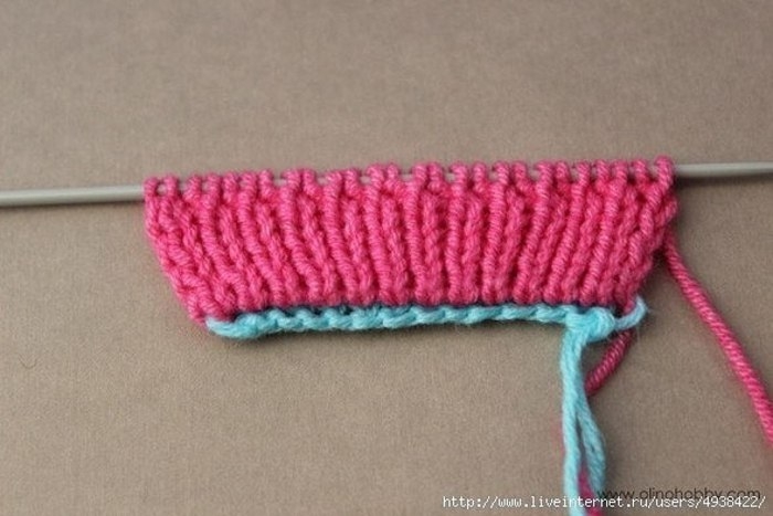 Резинка 1х1 с закругленным краем. Мастер-класс Резинка 1х1 с закругленным краем. Мастер-класс