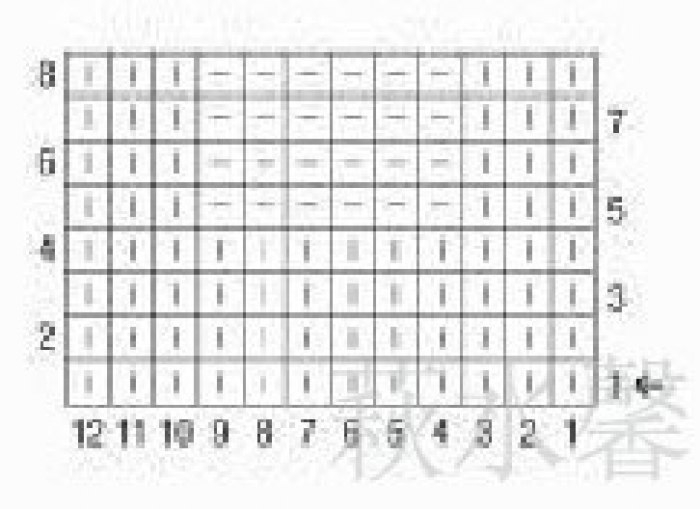 Интересные теневые узоры спицами.