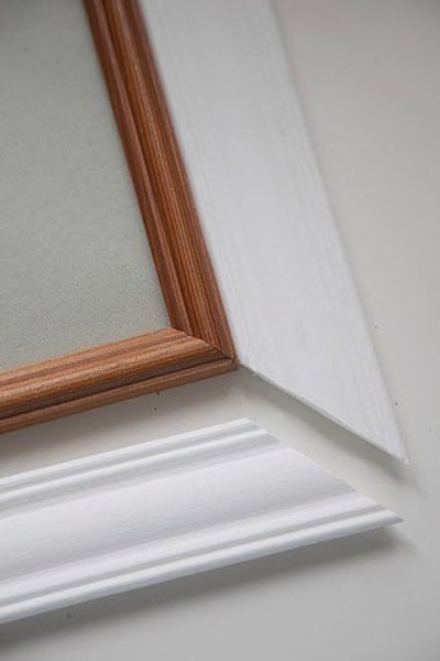 Как легко сделать интерьерную раму с широким багетом Как легко сделать интерьерную раму с широким багетом