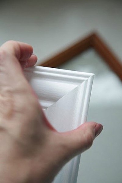 Как легко сделать интерьерную раму с широким багетом Как легко сделать интерьерную раму с широким багетом