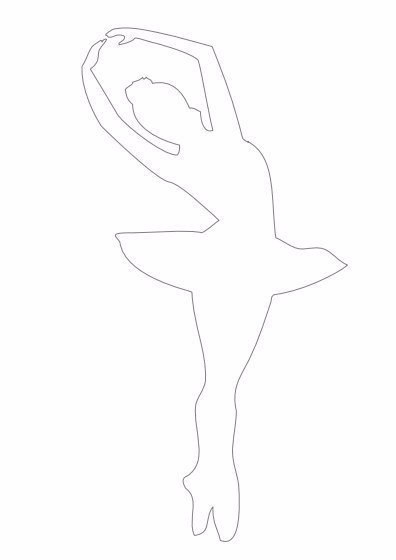 Снежинки-балеринки из бумаги.