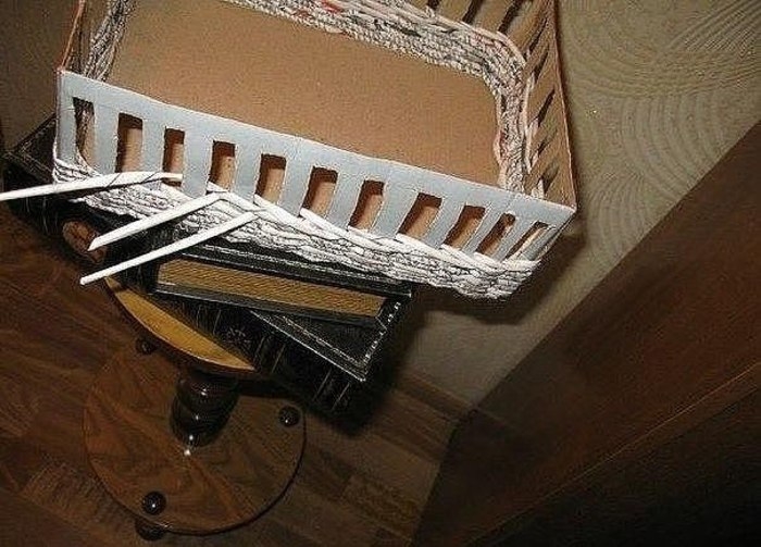 Как быстро сплести коробочку