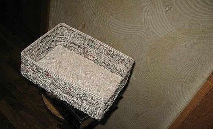 Как быстро сплести коробочку