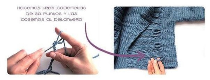 Кардиган для малыша