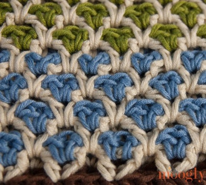 Радужный плед