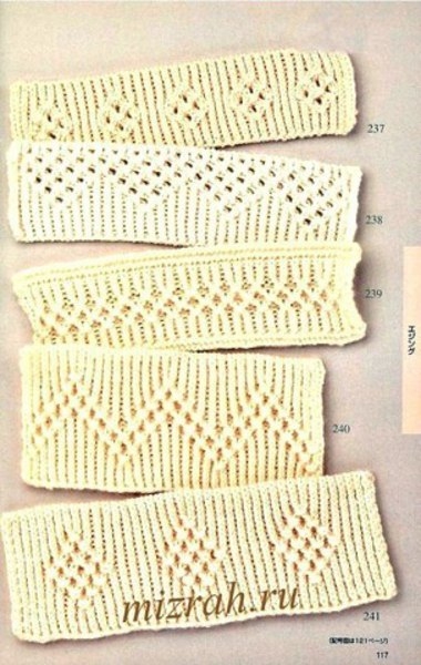 Резинки спицами по-японски Резинки спицами по-японски