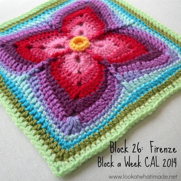 Вяжем бабушкин квадрат