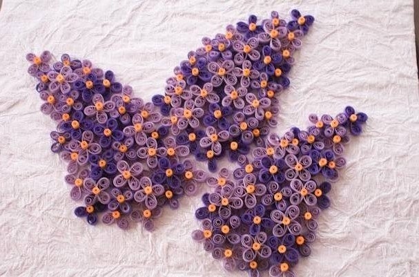 Весенние поделки в стиле квиллинг
