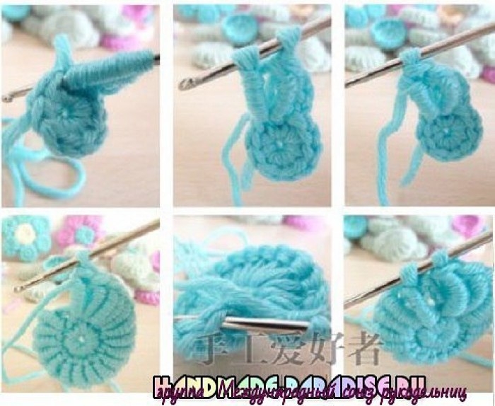 Симпатичные  сидушки и коврики витыми столбиками