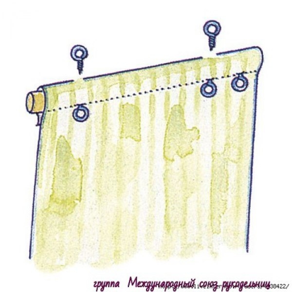 Рулонная штора на пластиковое окно.