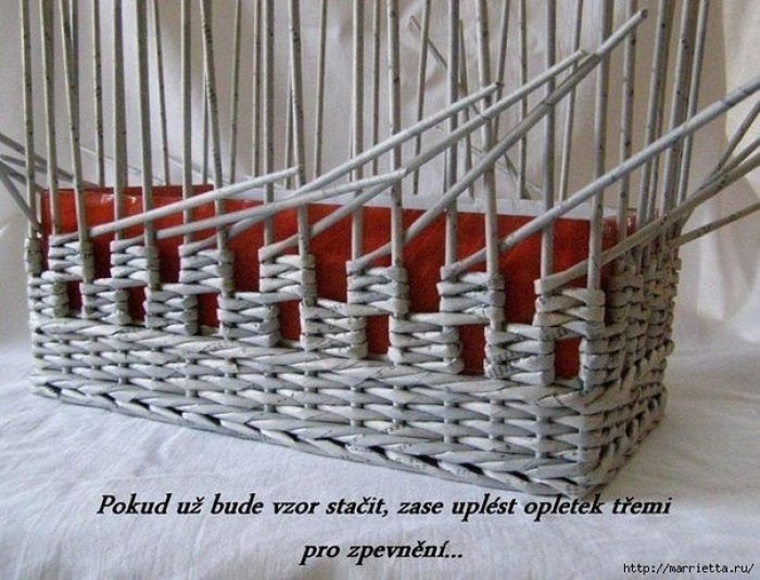 Плетение из газетных трубочек шахматкой. Плетение из газетных трубочек шахматкой.