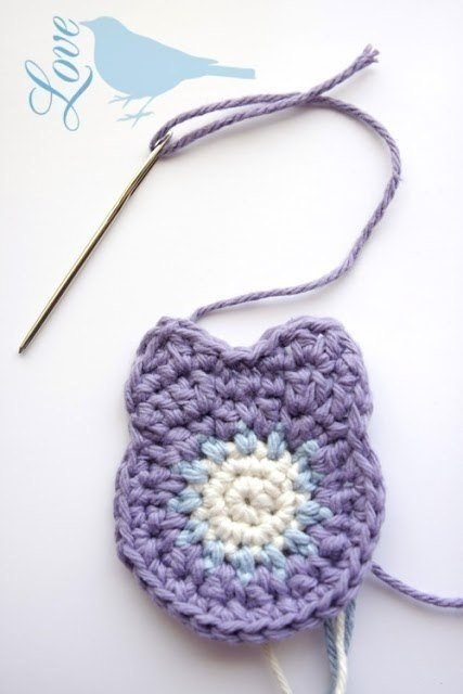 Вяжем совушку Вяжем совушку