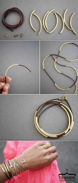 Делаем себе красивые украшения.