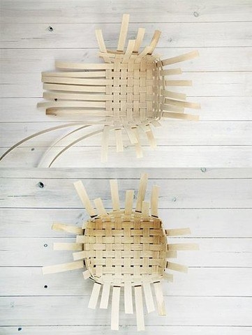 Плетем корзинку из шпона Плетем корзинку из шпона