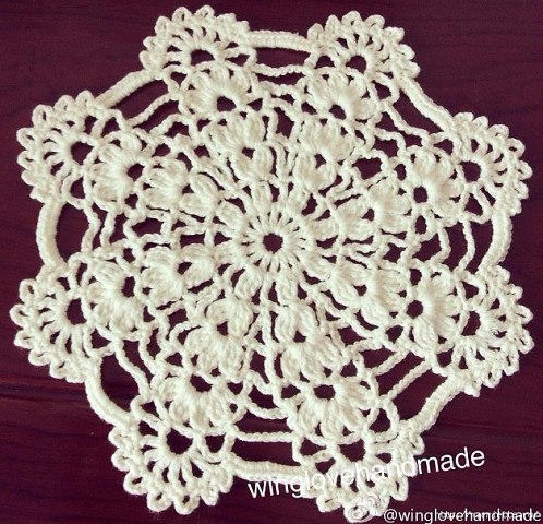 Салфетка и подстаканник