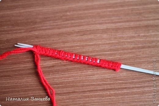 Мячики из остатков пряжи