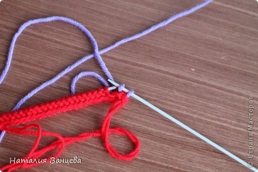 Мячики из остатков пряжи