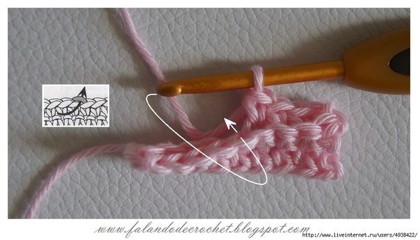 Резинка крючком.