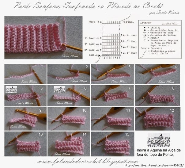 Резинка крючком.