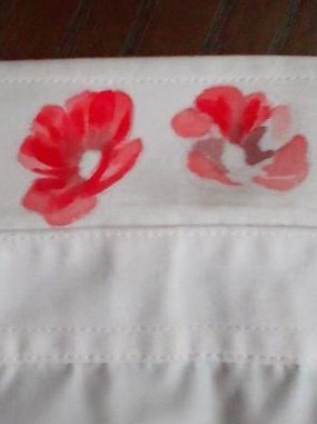 Роспись рубахи в стиле фольк-модерн