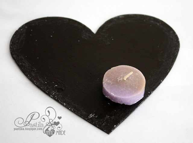 Декупажная рамка в виде сердца. Мастер-класс