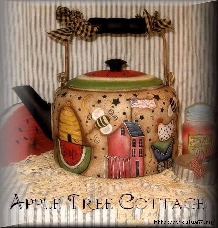 Любителям расписывать домашнюю утварь