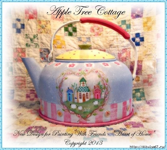 Любителям расписывать домашнюю утварь