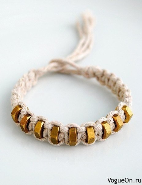 Браслет с гайками Браслет с гайками