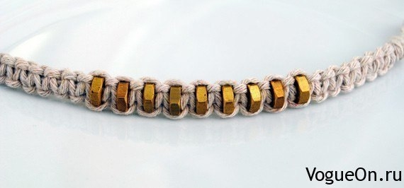 Браслет с гайками Браслет с гайками