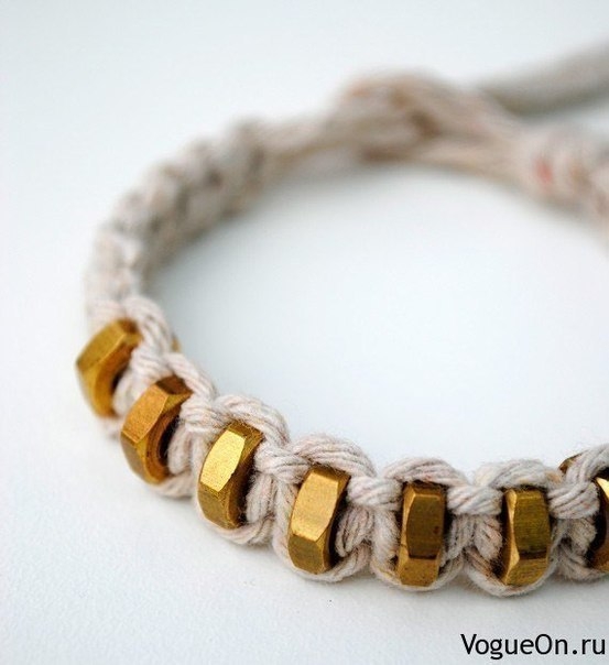 Браслет с гайками Браслет с гайками