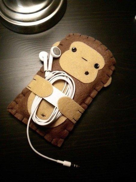 Чехлы из фетра для наушников. Чехлы из фетра для наушников.