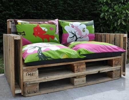 Идеи использования деревянных поддонов